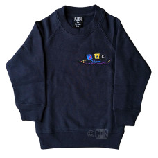 School Sweatshirt with Logo