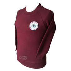 School Sweatshirt with Logo