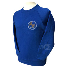 School Sweatshirt with Logo