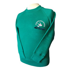 School Sweatshirt with Logo