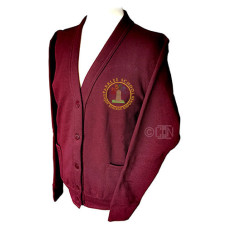 School Cardigan with Logo