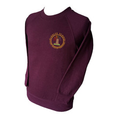 School Sweatshirt with Logo