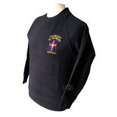 School Sweatshirt with Logo