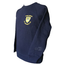 School Sweatshirt with Logo