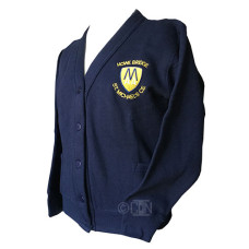 School Cardigan with Logo