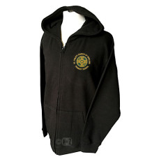 PE Full Zip Sweatshirt Hoodie with Logo