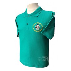 Jade Polo Shirt with Logo